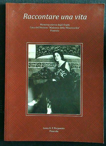 Raccontare una vita - copertina
