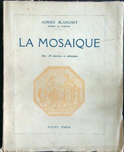 La mosaique - Adrien Blanchet - copertina