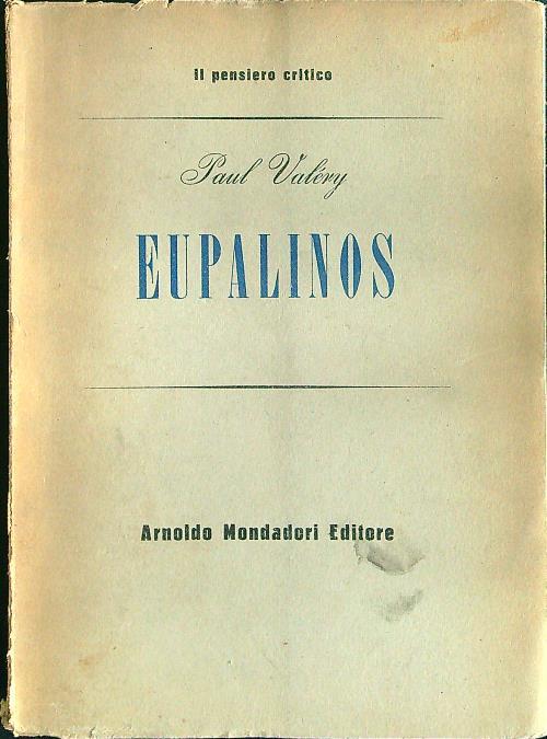 Eupalinos - Paul Valéry - copertina