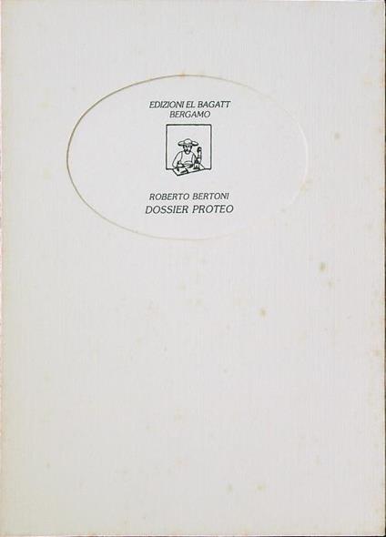 Dossier Proteov - Roberto Bertoni - copertina