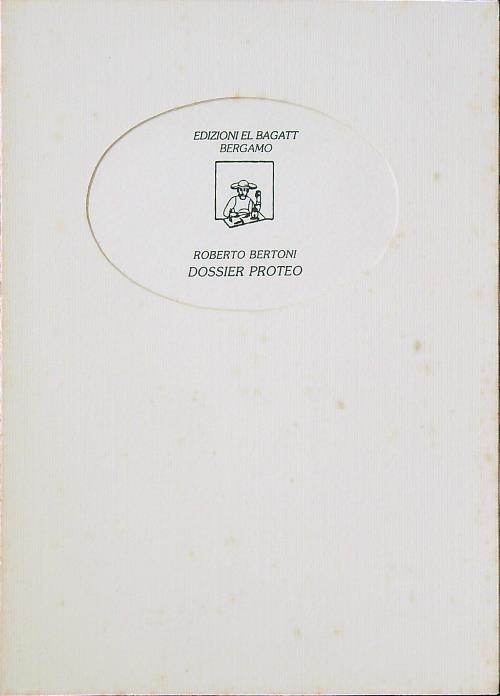 Dossier Proteov - Roberto Bertoni - copertina