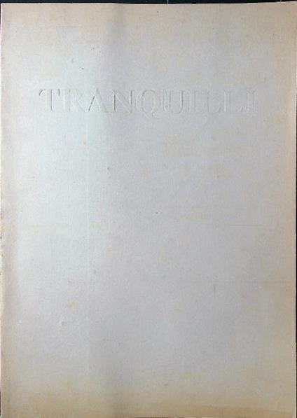 Adrian Tranquilli - Sei senza nome - Adrian Tranquilli - copertina