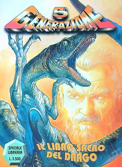 5^ generazione. Il libro sacro del drago - copertina