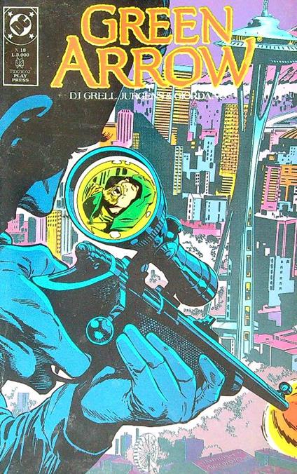 Green Arrow - Green Lantern n.18/set 1991 - copertina
