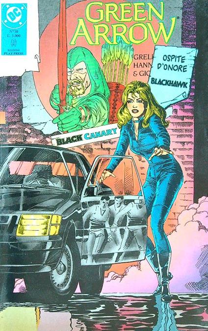 Green Arrow n.10/gen 1991 - copertina