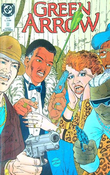 Green Arrow n.9/dic 1990 - copertina