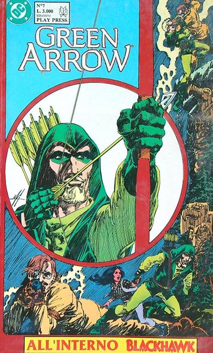Green Arrow n.7/ott 1990 - copertina