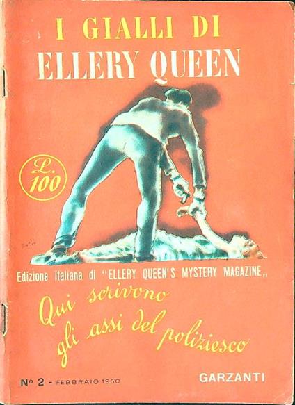 I gialli di Ellery Queen n. 2/febbraio 1950 - copertina