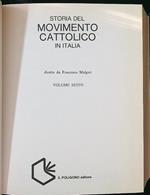 Storia del movimento cattolico in Italia - 6 vv