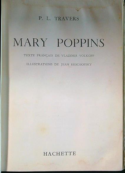 Mary Poppins - Pamela Lyndon Travers - copertina