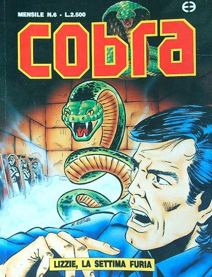Cobra n.6/feb 1992 - copertina
