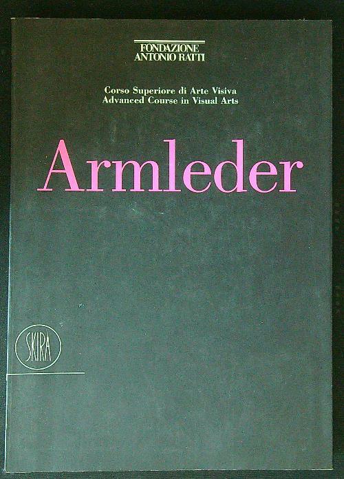 Armleder. Corso superiore di Arte Visiva