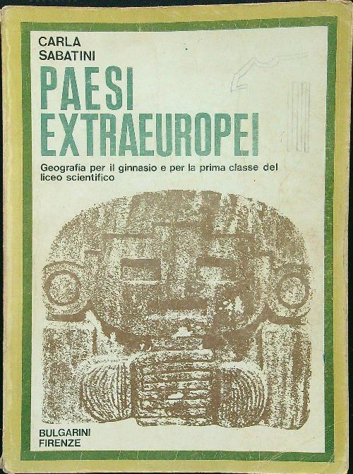 Paesi extraeuropei - Carla Sabatini - copertina
