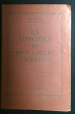 La congiura di Don Giulio d'Este libro secondo