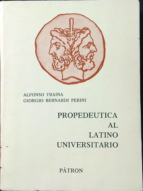 Propedeutica al latino universitario PY7478