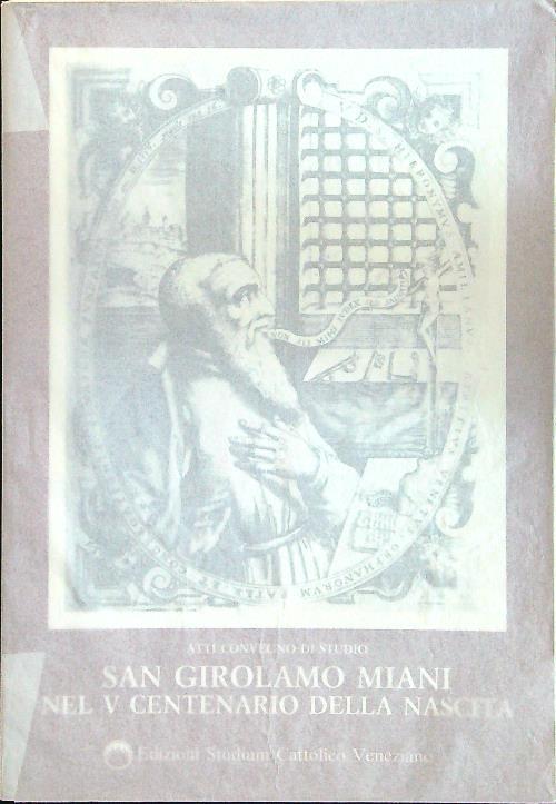 San Girolamo Miani nel V centenario della nascita
