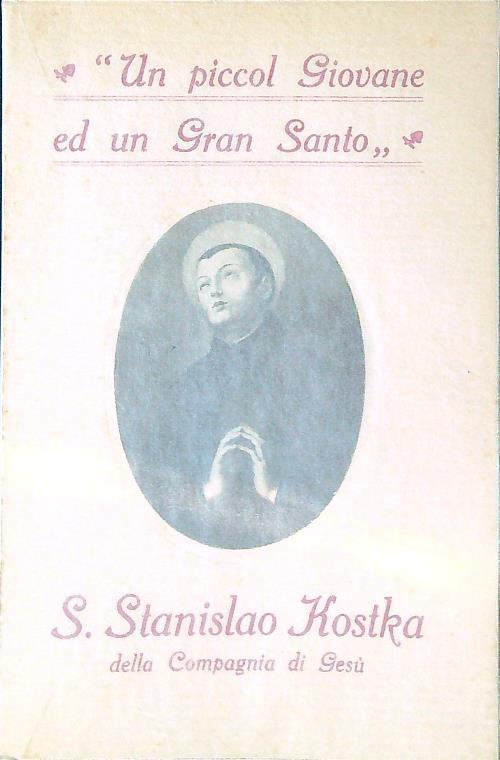 S. Stanislao Kostka della Compagnia di Gesù - copertina