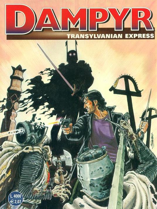 Dampyr 21 - Transylvanian express - copertina