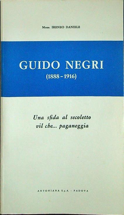 Guido Negri - copertina