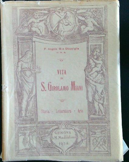 Vita di S. Gerolamo Miani - copertina
