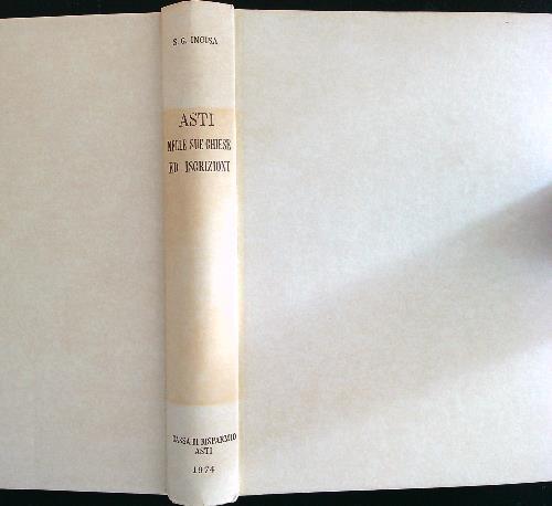 Asti nelle sue chiese ed iscrizioni - copertina