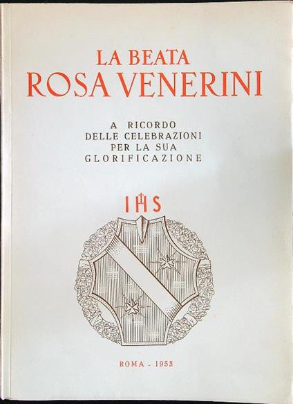 La beata Rosa Venerini - copertina