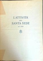 L' attività della Santa Sede nel 1958