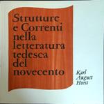 Struttura e Correnti nella letteratura tedesca del Novecento
