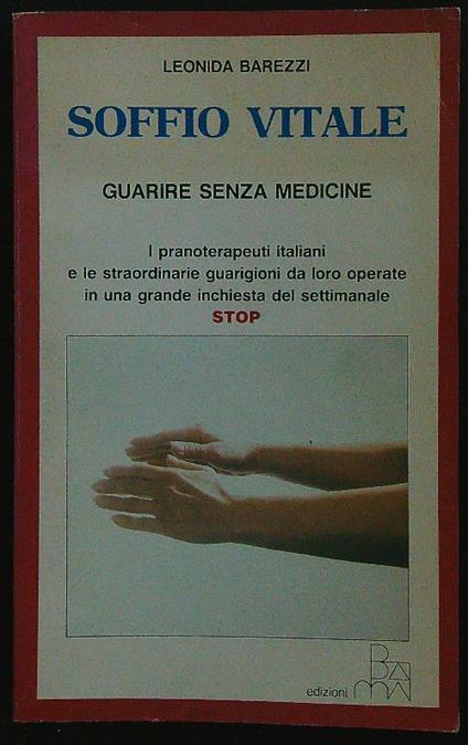 Soffio vitale - Leonida Barezzi - copertina