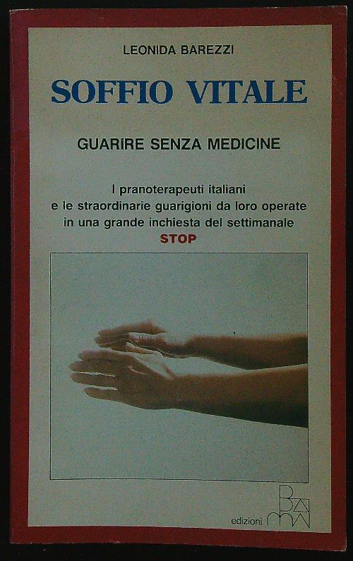 Soffio vitale - Leonida Barezzi - copertina