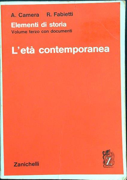 L' età contemporanea - copertina