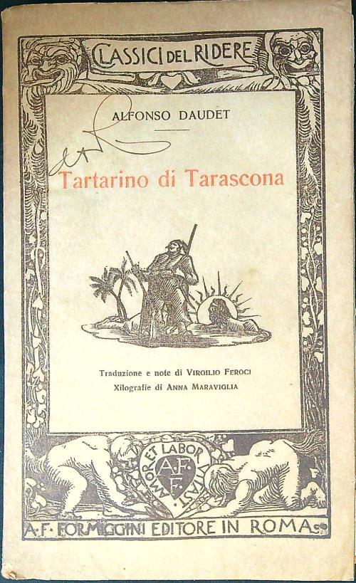 Tartarino di Tarascona - Alphonse Daudet - copertina