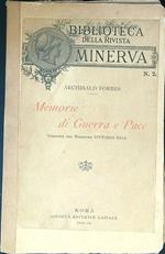 Memorie di Guerra e Pace