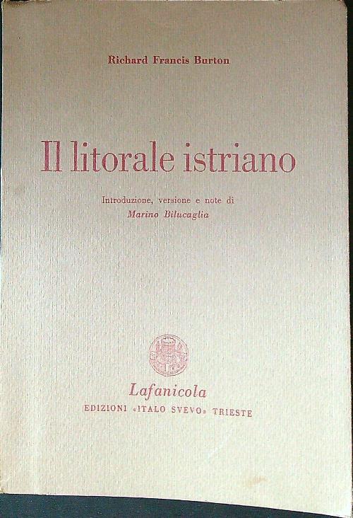 Il litorale istriano - copertina