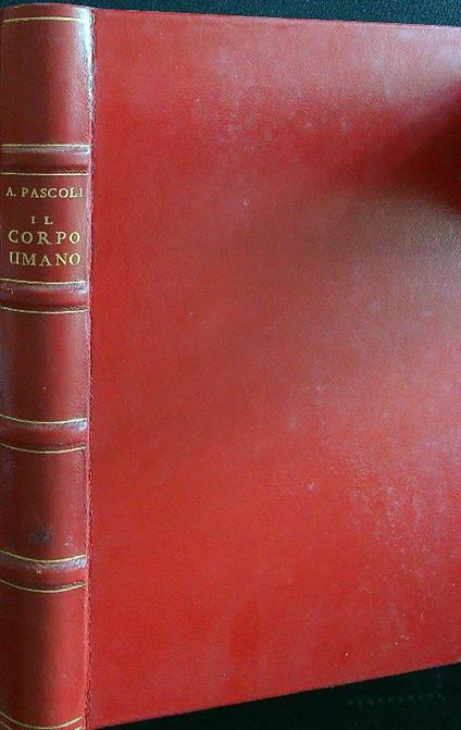 Il corpo umano - Giovanni Pascoli - copertina