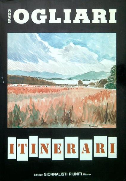Itinerari - Francesco Ogliari - copertina