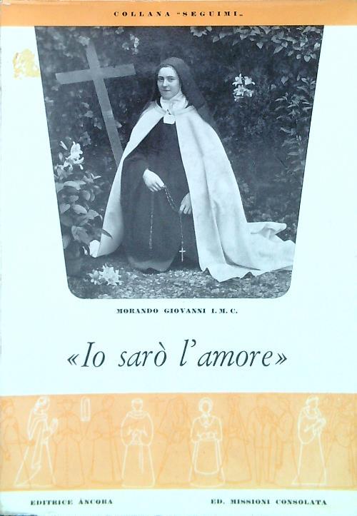 Io sarò l'amore - copertina