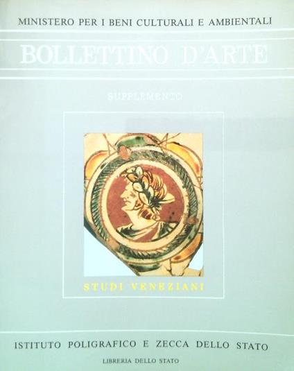 Bollettino d'Arte - Supplemento 5/1983 - copertina