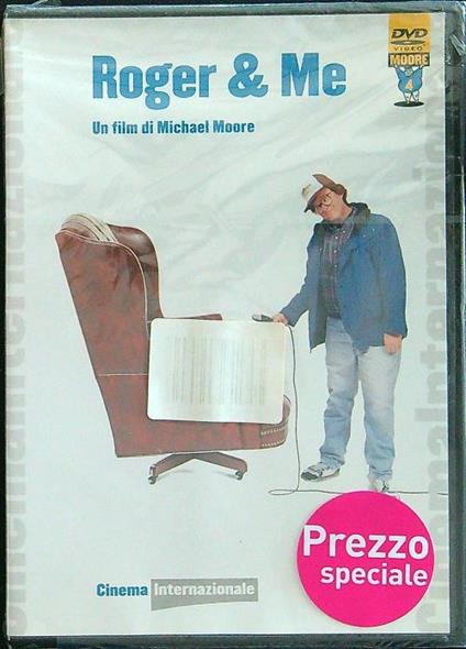 Roger & me DVD - Michael Moore - copertina