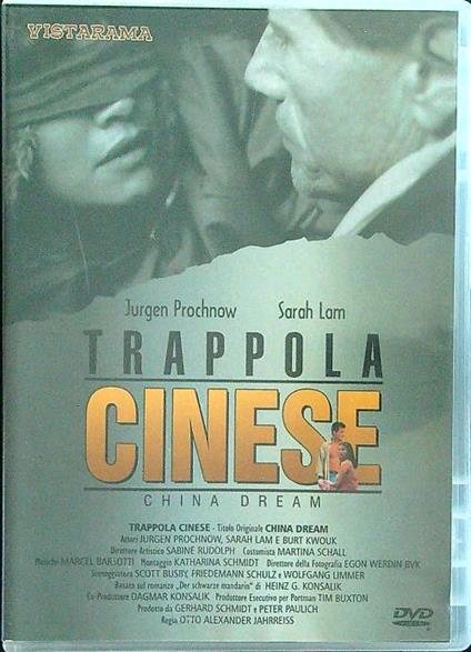 Trappola cinese DVD - copertina