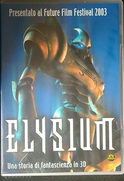 Elysium - DVD - copertina