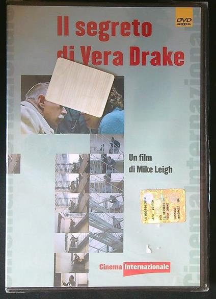 Il segreto di Vera Drake DVD - Mike Leigh - copertina