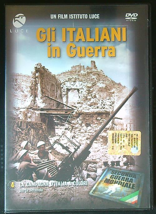 Gli italiani in guerra 4: la campagna d'Italia a colori DVD
