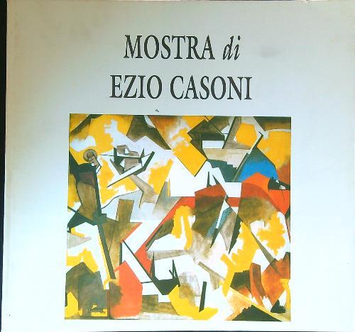 Mostra di Ezio Casoni - copertina