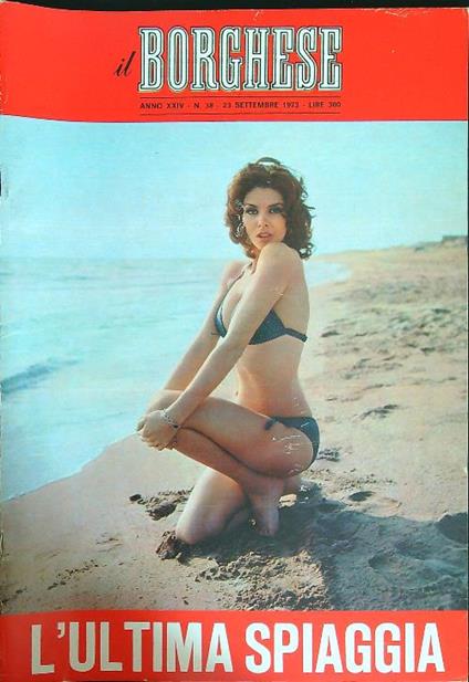 Il borghese n. 38/23 settembre 1973 - copertina