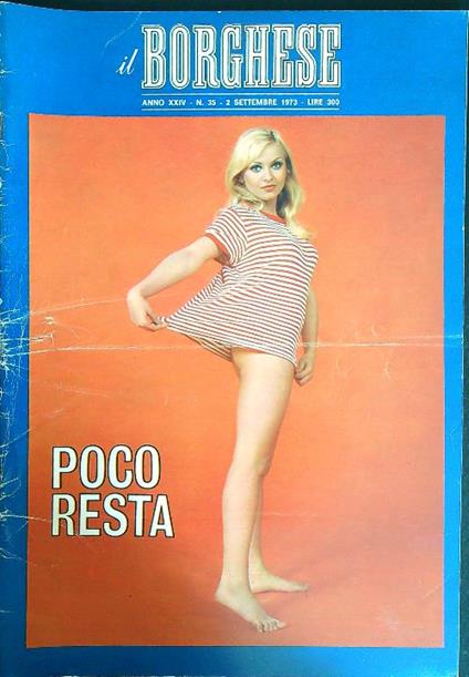 Il borghese n. 35/2 settembre 1973 - copertina