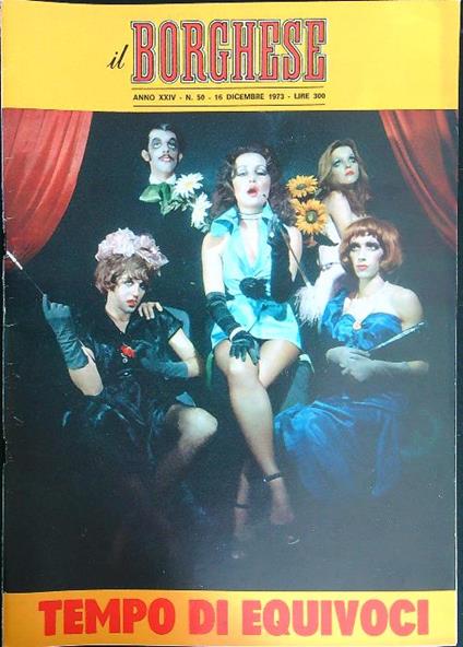 Il borghese n. 50/16 dicembre 1973 - copertina