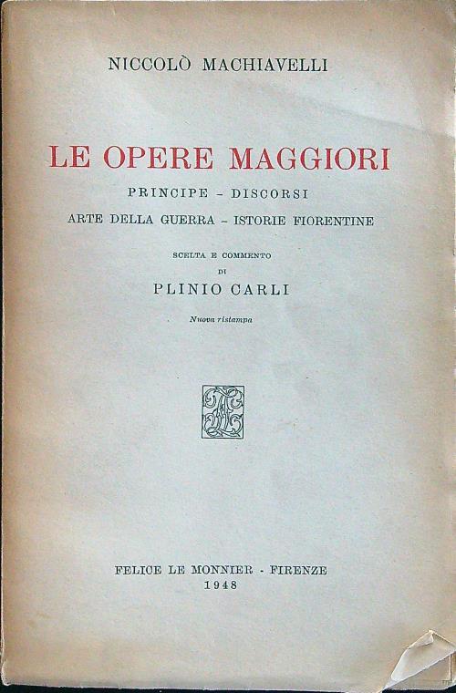 Le opere maggiori