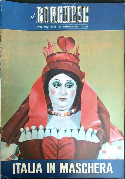 Il borghese n. 39/30 settembre 1973 - copertina