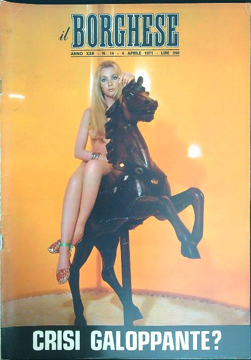 Il borghese n. 14/4 aprile 1971 - copertina